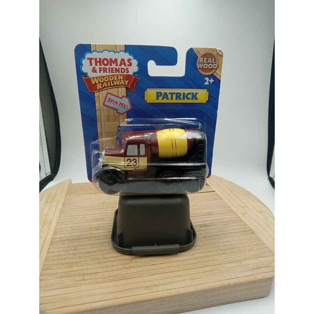 Patrick Cement Truck for the Thomas Wooden Railway System New Wear‎ On Cardboard